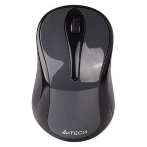 A4Tech G3-280NS 2.4G Optical Wireless Mouse Silent Clicks Glossy Grey
