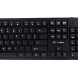 Coolbell Duo Combo Set Wireless Keyboard & Mouse (Black)