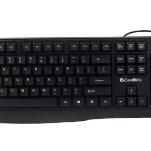 Coolbell Typix Usb Wired Keyboard (Black)