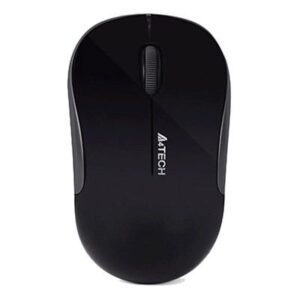 A4Tech G3-300NS 2.4G Optical Wireless Mouse Silent Clicks Black