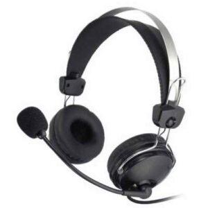 A4TECH HS-7P Comfortfit Stereo Headphone with Stick Mic - Black