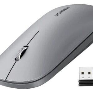 UGREEN PN90373 Portable Wireless Mouse (Grey)